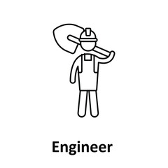 Architect Vector Icon which can easily modify or edit