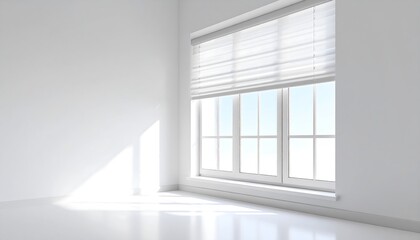 Empty room with window