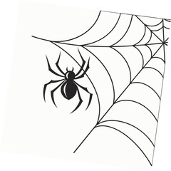 Minimalist Spider Silhouette Vector Hanging from Web for Halloween Designs

Spider Vector Silhouette, Hanging Spider Clipart, Spooky Halloween Spider
