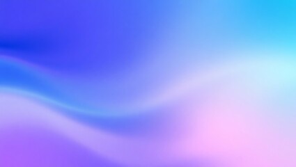Abstract blue and purple background with smooth waves and curved design pattern