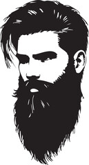 Black and white illustration of woman’s face blended with butterfly wings and floral patterns symbolizing beauty and transformation