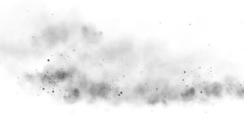 Dark Smoke and Dust Explosion - Abstract Fog Effect