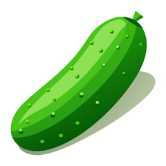 illustration of cucumber