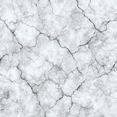 Fototapeta premium Light gray cracked stone texture with subtle fractures, aged concrete surface featuring light gray break lines, weathered stone background with soft gray crack patterns