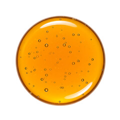 Golden Honey Drop Isolated