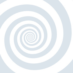 Artistic spiral shape. Vector drawing