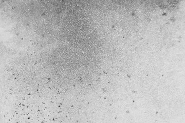 Fototapeta premium Abstract halftone background with chaotic monochrome particle flow snowy cloudy sky storm sand rain big bang explosion ash universe creation poster for business presentations ads science technology