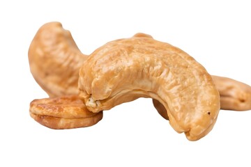 cashew isolated on white background