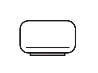 Sleek Contemporary Wireless Presentation Device Icon for Professional Meeting Vector Design