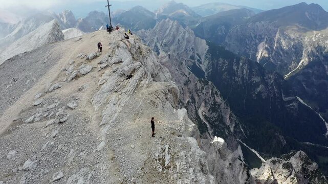 Croda del Becco, Seekofel, Dolomites, South Tyrol
