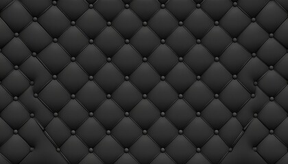 Dark, quilted leather texture