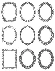 Ornate decorative frames