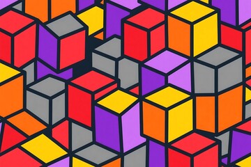 Obraz premium Would you like me to create a few alternative names with slightly different emphasis (like on “3D effect” or “pattern”)?