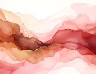 Abstract flow of colors