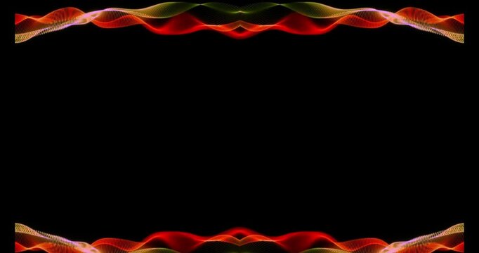 Colorful Red Hot Chilli, Animation Background