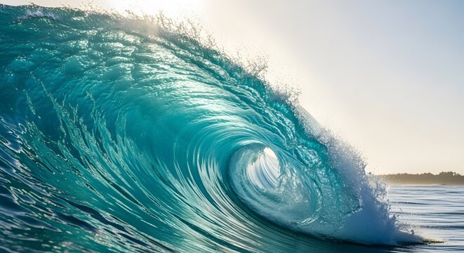 Ocean wave sea water surfing barrel wave blue wave tropical wave breaking wave summer wave beach wave