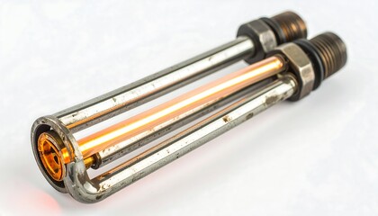 Naklejka premium Metal heating element glowing