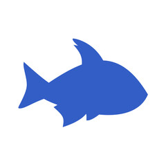 Fototapeta premium Fish Silhouette