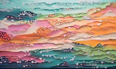 abstract background of colorful lines glow texture fantastic background