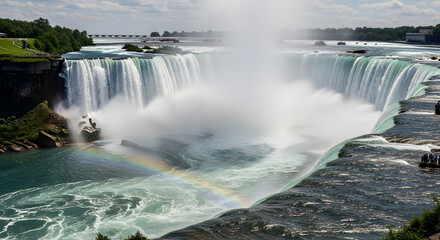 Fototapeta premium the beauty of Niagara Falls from the United States side