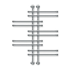 Heated towel rail design featuring sleek lines and functional aesthetics for modern bathrooms
