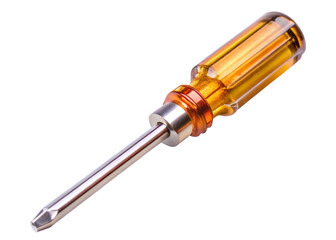 Torx mini screwdriver (T5) isolated on a white or transparent background.