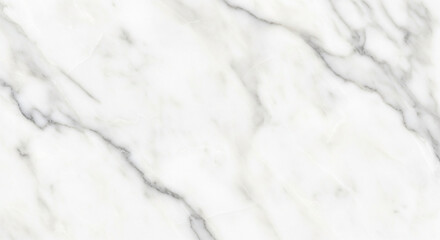 Seamless White Marble Texture with Natural Grey Veins