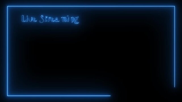 live streaming frame light effect green screen background