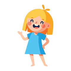 Happy kid: Illustration of a happy kid, with joyful expression and a welcoming wave. the image evokes feelings of childhood and carefree energy.