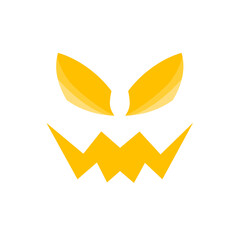 Spooky Jack o'Lantern Face