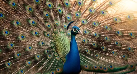 Obraz premium peacock with feathers