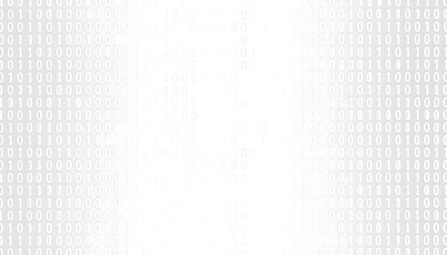 Binary code gradient background
