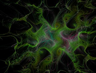 Imaginatory fractal abstract background Image