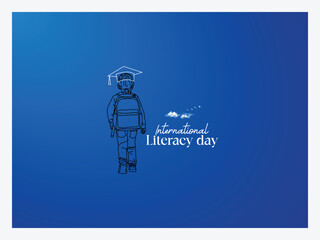 Education awareness, global literacy, international literacy day, literacy day, world literacy day, reading day, book day, literacy campaign, back to school, lifelong learning, education concept