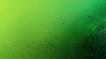 Dynamic green particle motion abstract design digital art vibrant environment close-up view visual conceptualization