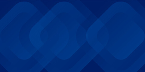 Abstract blue background with glowing geometric lines. Modern blue gradient square shape design. Futuristic technology concept. Suit for brochure, corporate, website, poster, banner, cover modern