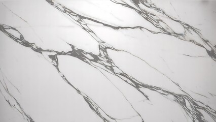 Fototapeta premium Elegant calacatta marble stone texture background with grey veins for design projects