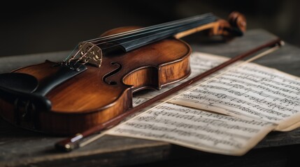 Fototapeta premium violin