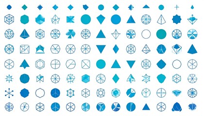 Collection of abstract shapes