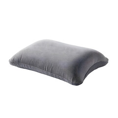Ergonomic Gray Pillow for Optimal Comfort and Support in Bed or Sofa