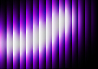 Luminous radiant glass texture vertical glasslike rays abstract purple and white vertical stripes pattern soft gradients, high contrast glow, digital art style, smooth flowing background
