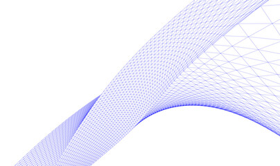 Fototapeta premium Architectural drawing. Futuristic 3d background