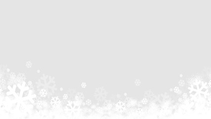 Snowflakes falling gently on a light gray background, creating a winter wonderland scene. The snowflakes add a touch of beauty and charm to the atmosphere transparent background