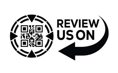 Obraz premium Minimal black and white QR code design with bold 