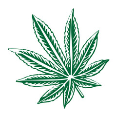 Cannabis Leaf, marijuana leaves