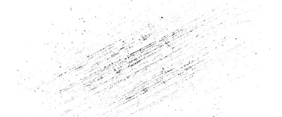 Vector Abstract Grunge Scratch Texture Overlay on White Background