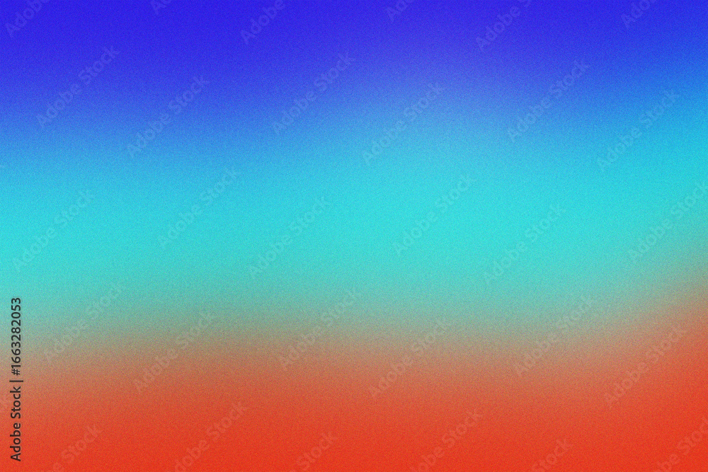 Poster vibrant color gradient background featuring blue turquoise and red tones abstract design with smooth