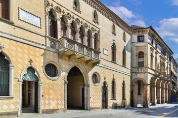 Palazzo Romanin Jacur in Padua, Italy