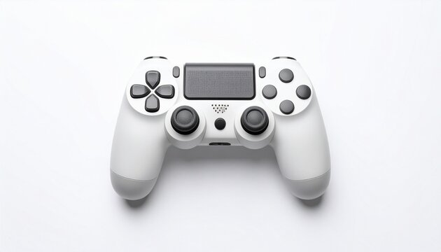 game controller isolated on white