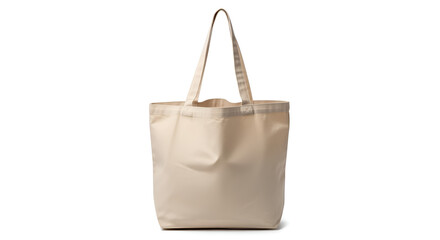 Beige canvas tote bag reusable shopping bag eco friendly bag blank tote bag mockup isolated on white background at isolated  white background